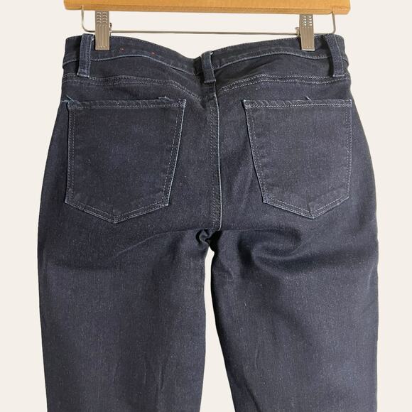 Talbots Flawless Five-Pocket Dark Wash Mid Rise Skinny Jeans Size 2 - Picture 7 of 10